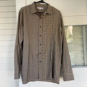 JW Anderson x Uniqlo Checked Mens Shirt